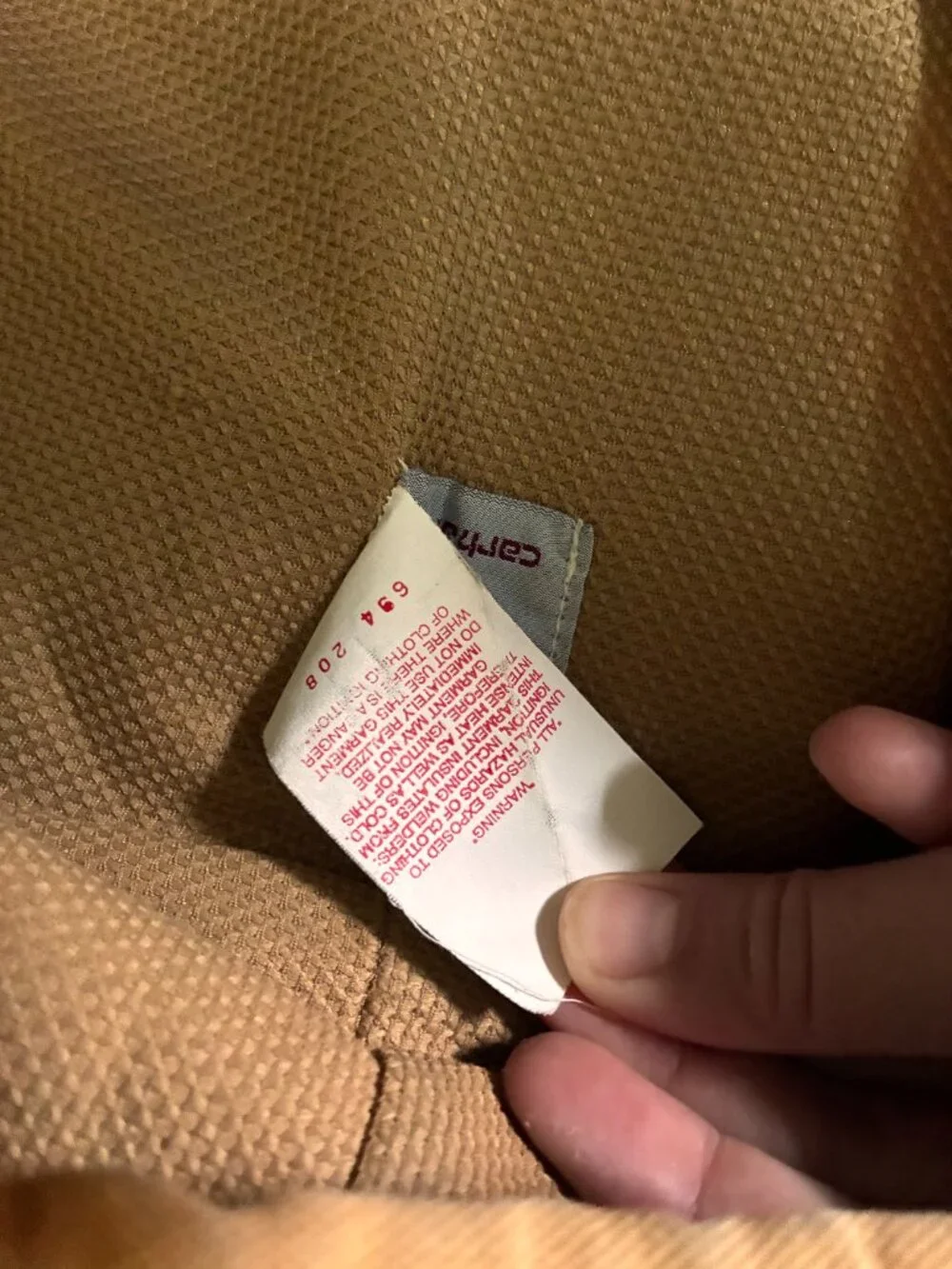 Vintage Carhartt Jacket - JR106 Youth XL (fits like Adult S - See Description)